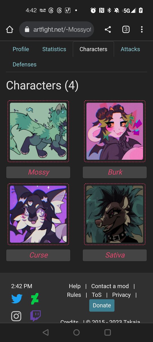 faeyote's tweet image. artfight.net/~Bitesized

Hey guys! I figured I would drop my art fight this year.