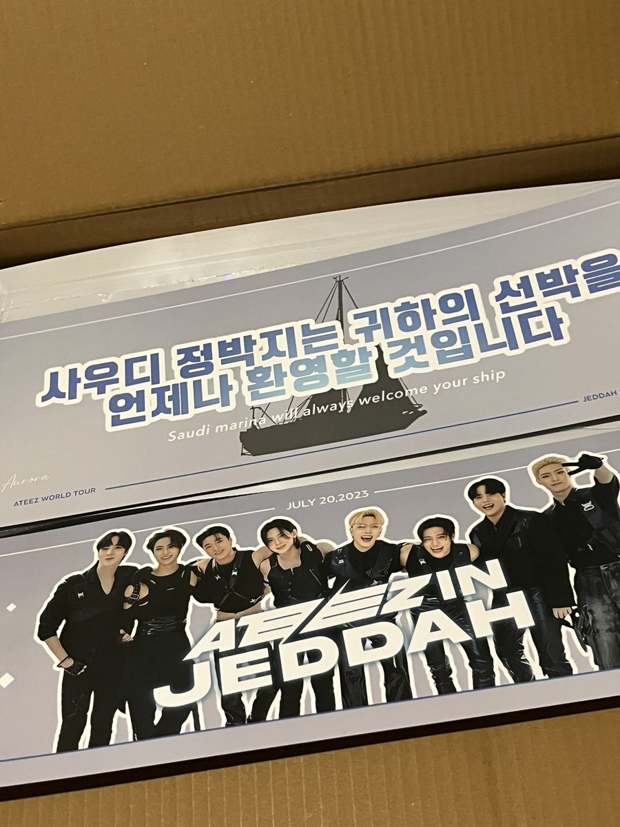 Venrora's tweet image. لقد نفذت كمية الطلب المسبق بشكل نهائي شكراً لكم جميعاً لثقتكم بنا🤍

كما تم التعاون بيننا وبين حسابات ايتيز الرسمية وقمنا بتجهيز كمية من اجل توزيعها من قِبل فريق  @atzprojects في يوم الحفل نتمنى ان يحصل الجميع على بنره الخاص 🫡

#ATEEZinJeddah
