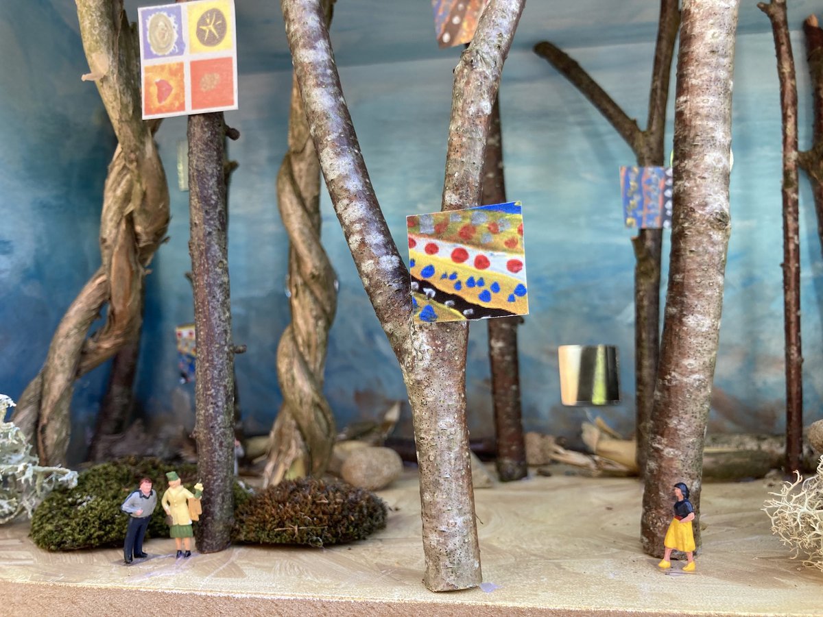 artbranches's tweet image. #artaroundtown exhibition made for @TheatreRoyalBSE  by our service user volunteers @WestSuffolkNHS @BuryStEdBeyond @West_Suffolk