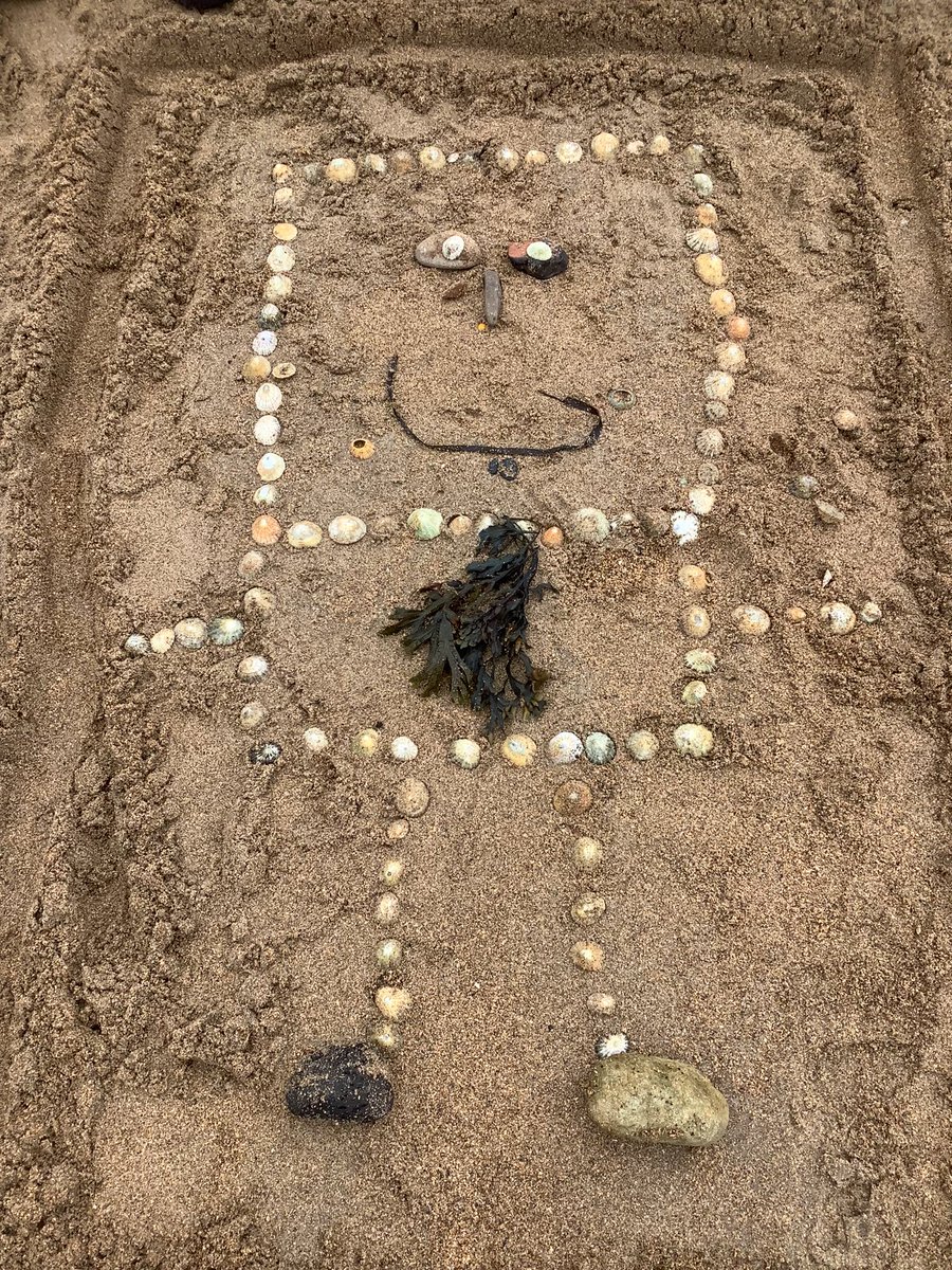Loving our Beach Art from our trip to St. Mary’s last week. <a href="/RedesdalePrim/">Redesdale Primary</a> #RPSart