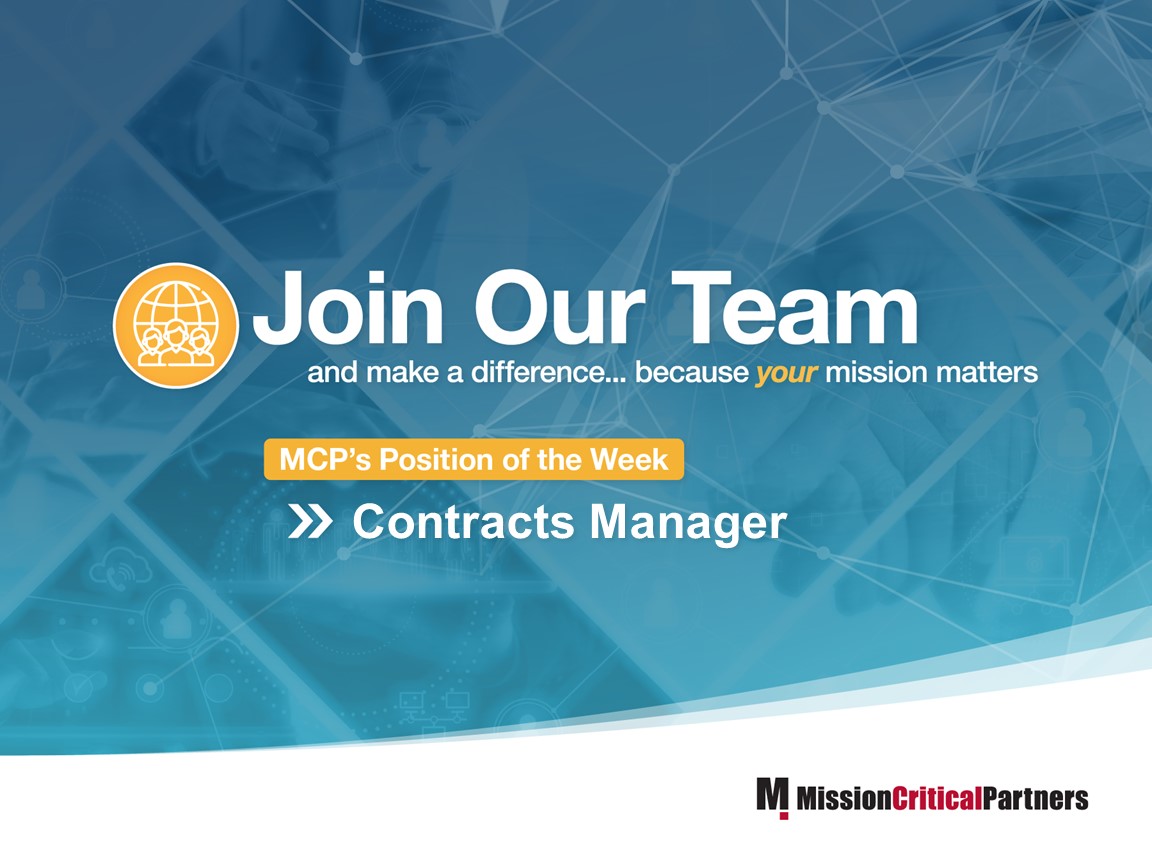 MCP_insights's tweet image. Join Mission Critical Partners as a Contracts Manager. Responsible for contract preparation, negotiation, and tracking. Remote position in the US. Bachelor&apos;s degree and 5+ years of government contracting experience required. Apply now! #Hiring #ContractsManager #RemoteWork