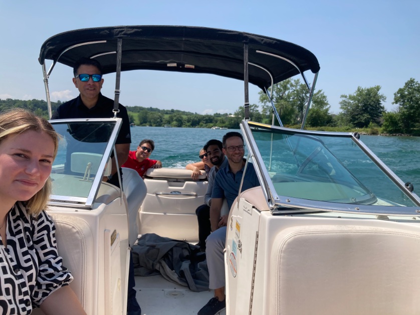 The ASV on-site concluded with a boat ride on Skaneateles lake today. 

What a gorgeous day!
