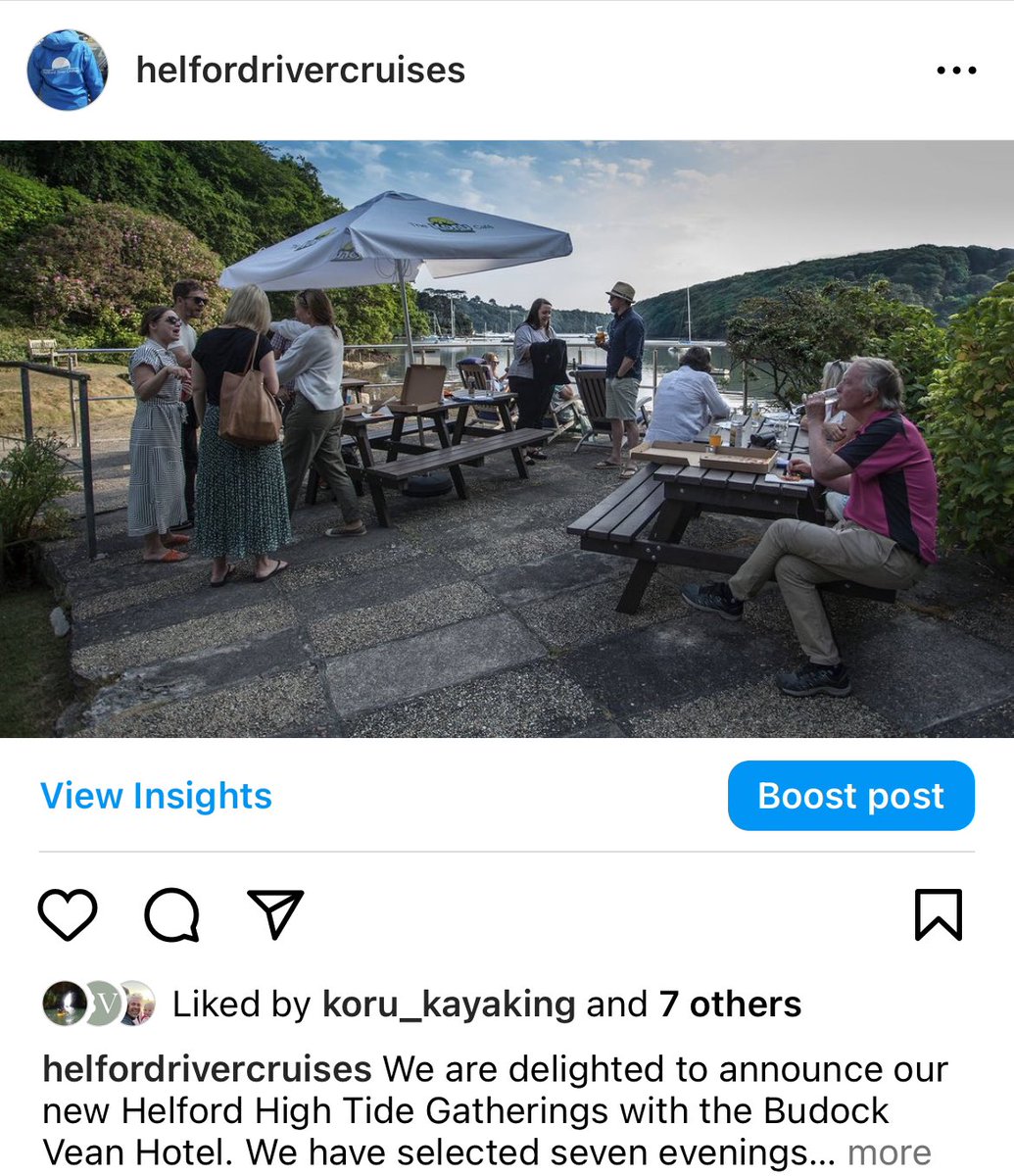 Summer evenings on eve Helford with a glass of wine or beer, pizza and fire pit after a lovely <a href="/HelfordRiverCr/">Helford River Cruise</a> <a href="/KoruKayaking/">Koru Kayaking</a> or Paddleboard adventure <a href="/BudockVeanHotel/">Budock Vean</a>. Starts this Saturday. Book here korukayaking.co.uk/new-for-this-s…