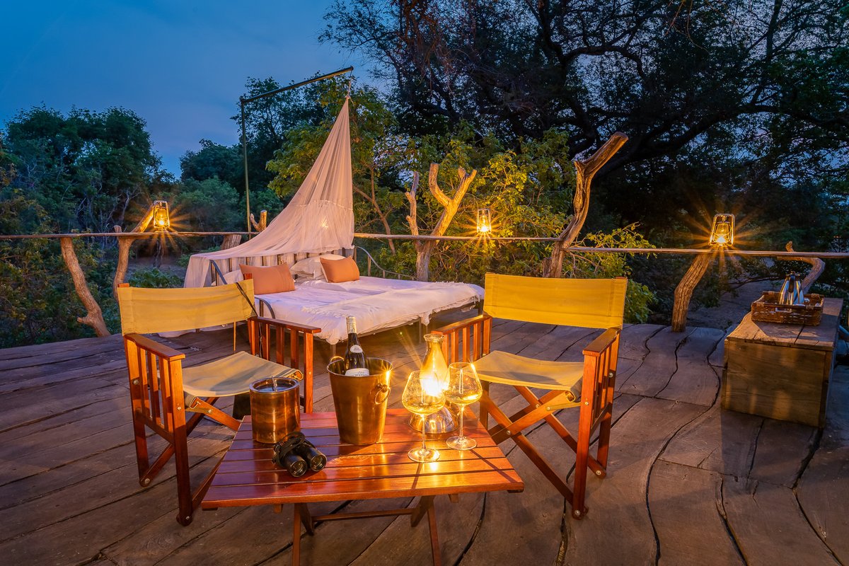 RobinPopeSafari's tweet photo. Experience the ultimate #stargazing adventure at #JohnsCamp in #ManaPoolsNationalPark. Fall asleep under a blanket of twinkling stars in the exclusive #starbed, surrounded by the sounds of the wild. It's an unforgettable night under the African sky: https://t.co/jldgZlBQhx https://t.co/nahRebNeuo