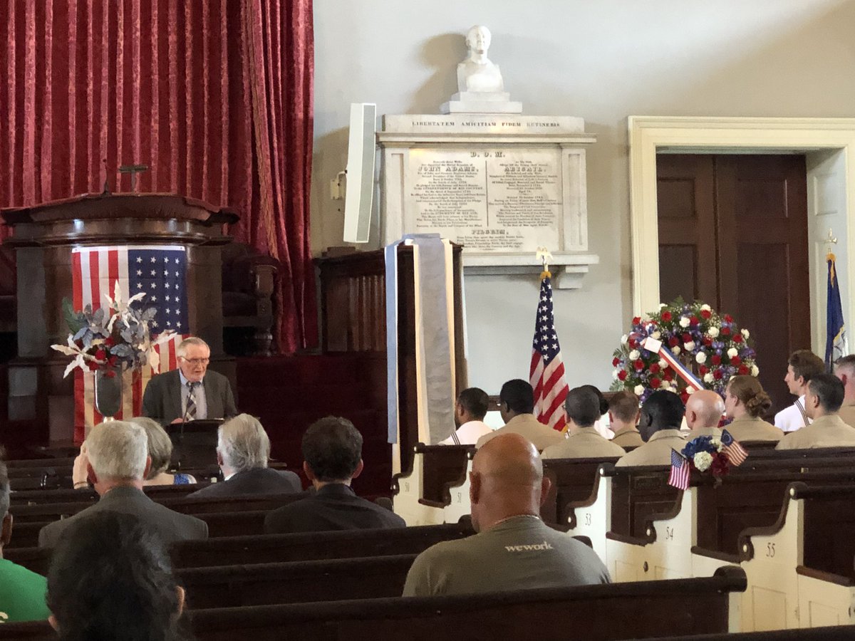 Taking the time during today’s Presidential Wreath Laying Ceremony in honor of John Quincy Adams’ birthday to remember the importance of equitable representation, and ensuring voices of those who we ask to serve are heard, truly and wholly.