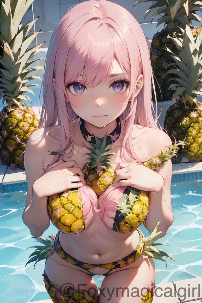 いい、よく聞いてパイナップルは世界を救うのよ！
Okay, listen up, pineapple is going to save the world!

これもseaartさん製です！
招待コード: Z3OJ1U
#AIgirl