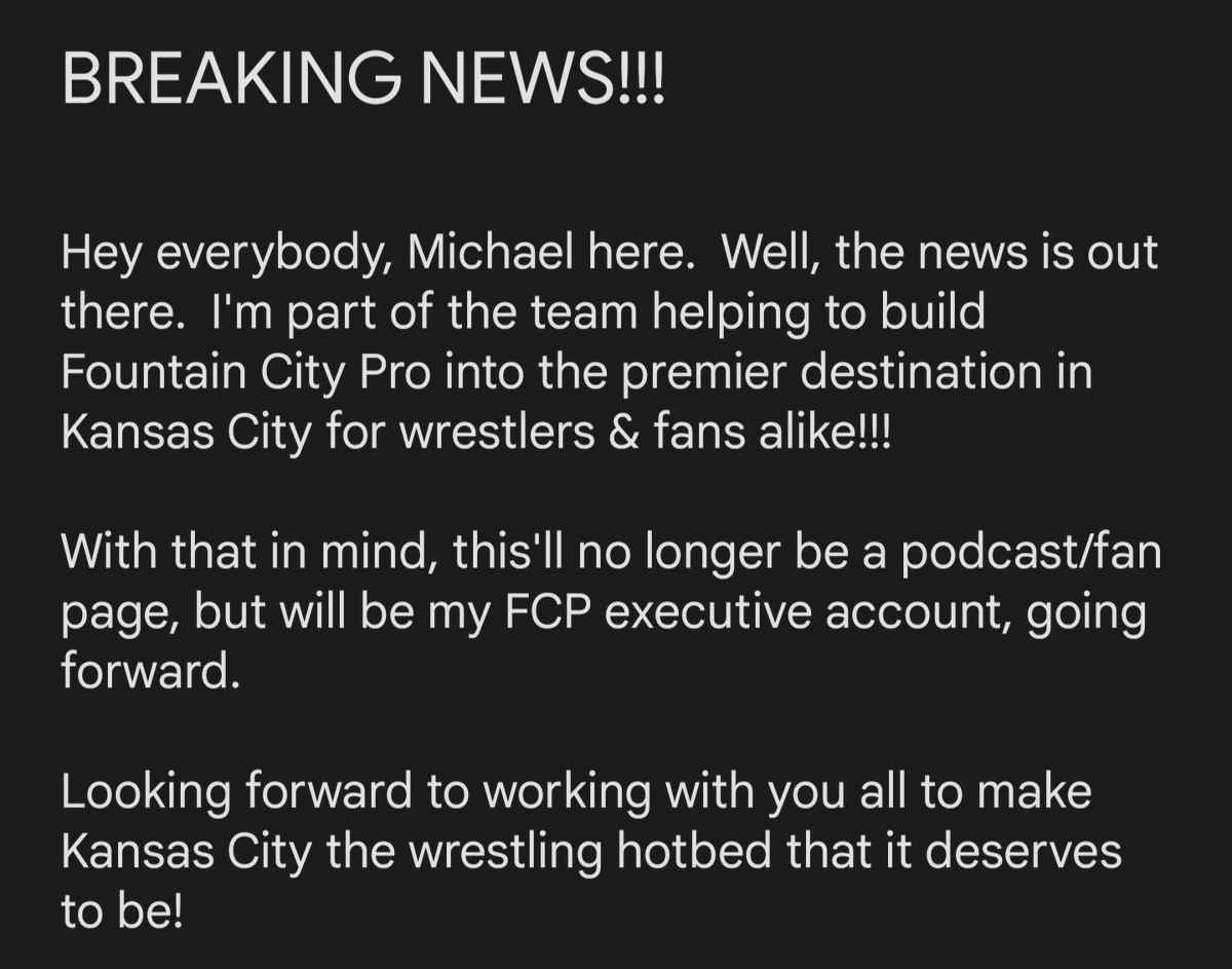 Michael Reed tweet media