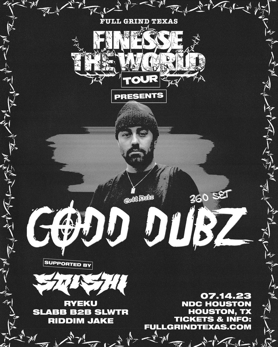 DallasEDMFamily's tweet photo. TEXAS! — CODD DUBZ &amp; SQISHI TICKET GIVEAWAY!! 😜 Who would like a chance to WIN 2 TICKETS to see @Codd_Dubz &amp; @sqishi_official in Dallas or Houston!?

How to Enter:
• LIKE &amp; RETWEET
• TAG YOUR FRIENDS
• FOLLOW US ON IG: @Dallasedmfamily &amp; @FullGrindTexas
• PICKING 2 WINNERS! https://t.co/2kzN56omSA