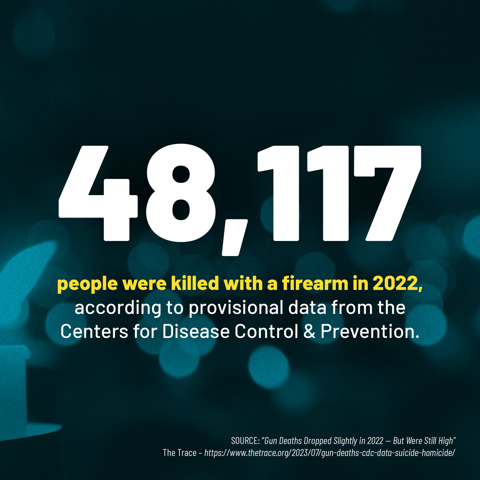 Guns Down America on Twitter "48,117 people were killed with a firearm
