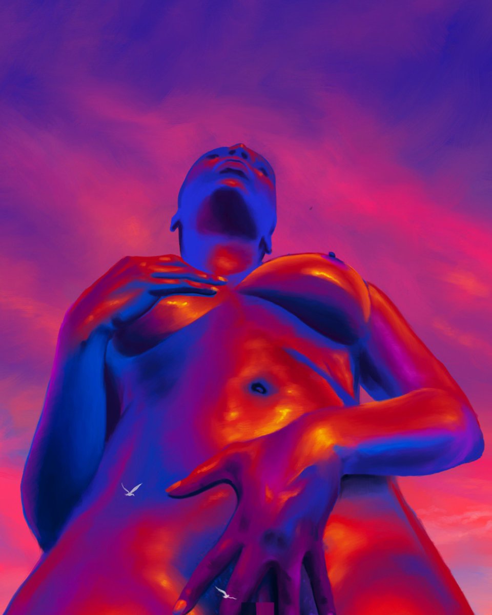 El_Cesart's tweet photo. Oshun  goddess of sensuality &amp; femininity 🌸
 Another art piece that couldn’t make it on ig.
Prints on https://t.co/mTOHVmNh1b
#eroticart #blackart #elcesart #dopeblackart #goddess #canvas #ActivisionBlizzard #KekePalmer #Airdrop #Purple https://t.co/COizPi9MRs