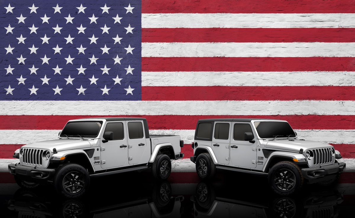 HTMOTORS's tweet photo. Jeep® has been recognized for the 22nd consecutive year as America’s Most Patriotic Brand. https://t.co/vFINvcoD7D https://t.co/bypMxg8TyM