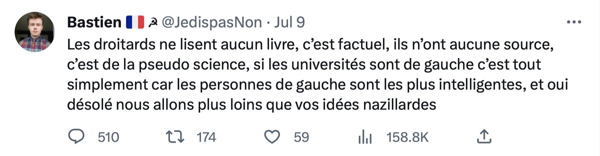 FANTASME RÉALISÉ

Je confesse volontiers ma vilaine tendance à espérer tomber un jour, par le plus grand hasard, sur un très hypothétique "compte Twitter le plus con au monde".

Eh bien, figurez-vous que parfois, je le trouve.