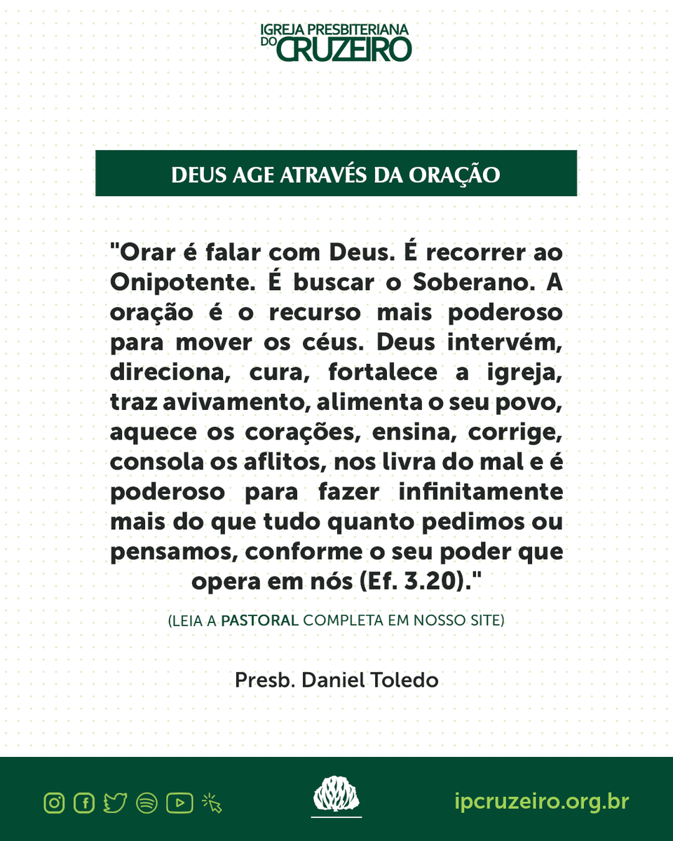 ipcruzeiro's tweet photo. Essa é uma reflexão sobre a pastoral dessa semana.

Leia na íntegra no nosso site: https://t.co/MnmaCn6p91

#pastoral #ipcruzeiro #ipb #ipc #ipconline #igrejaonline https://t.co/5ylQW1GgOO