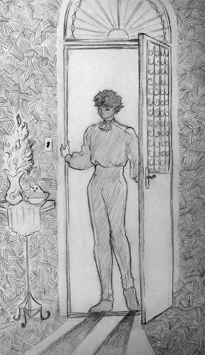 llitchilitchi's tweet image. [ vampire menace au ]

coming home
1/4