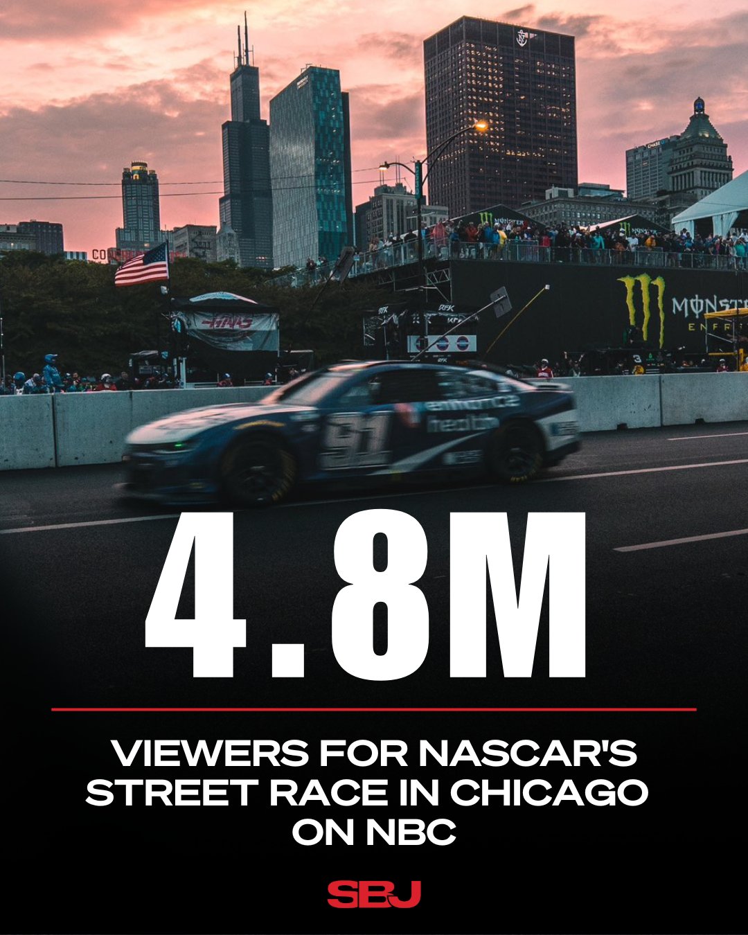 Sports Business Journal on Twitter "The Chicago street race saw the