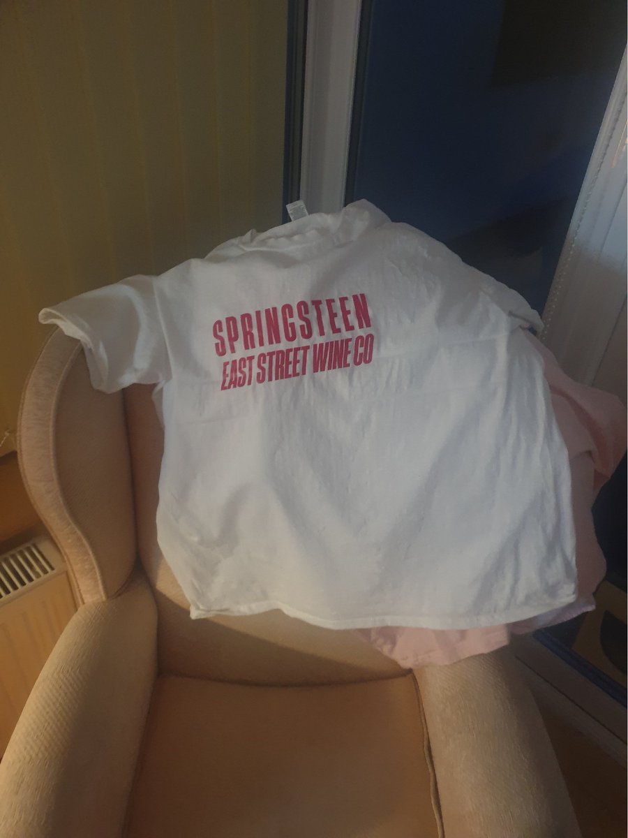 The ironing pile 😉
What a weekend that was! <a href="/springsteen/">Bruce Springsteen</a> <a href="/EastStreetWines/">East Street Wine Co</a>