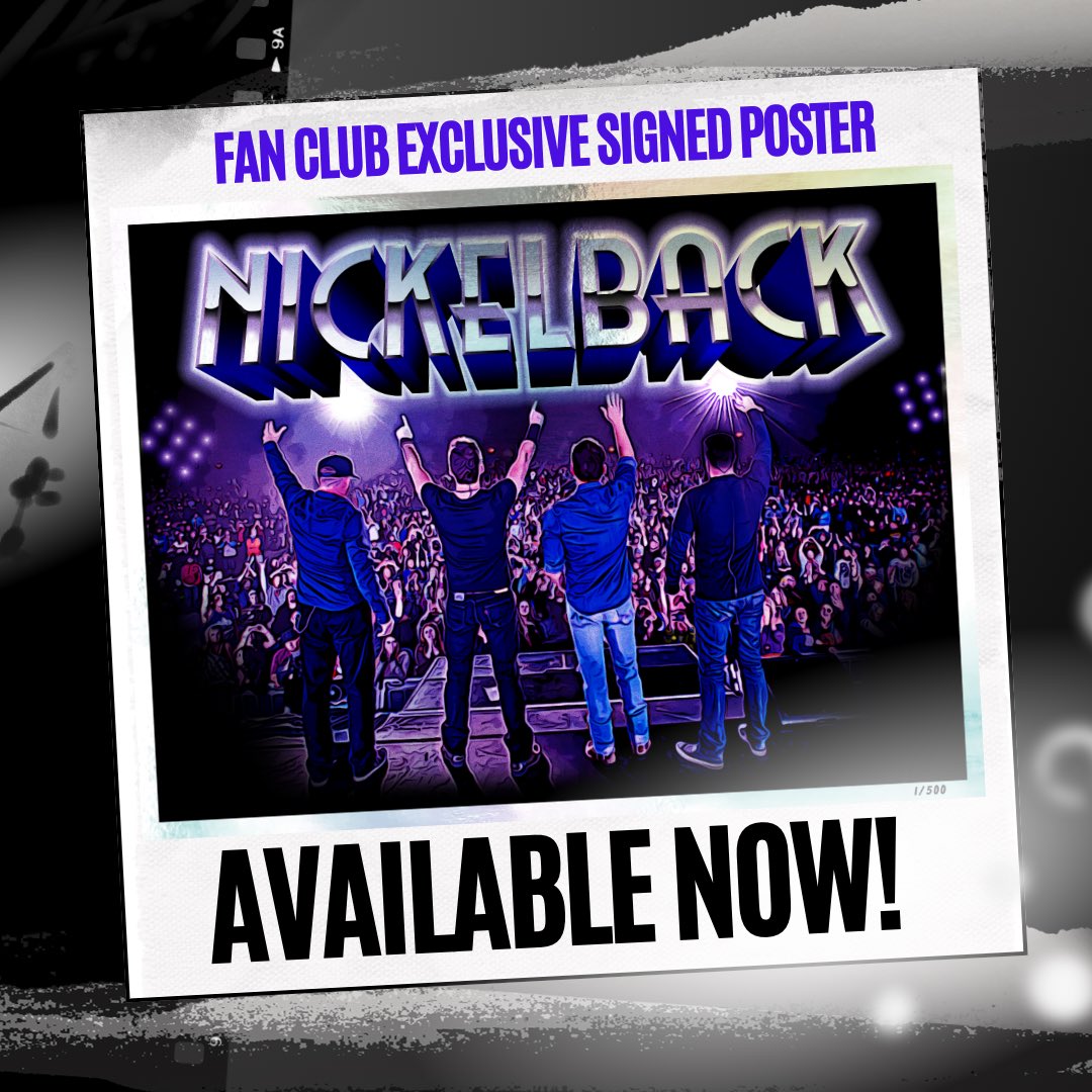 Nickelback on Twitter "Time to rock your walls with a piece of