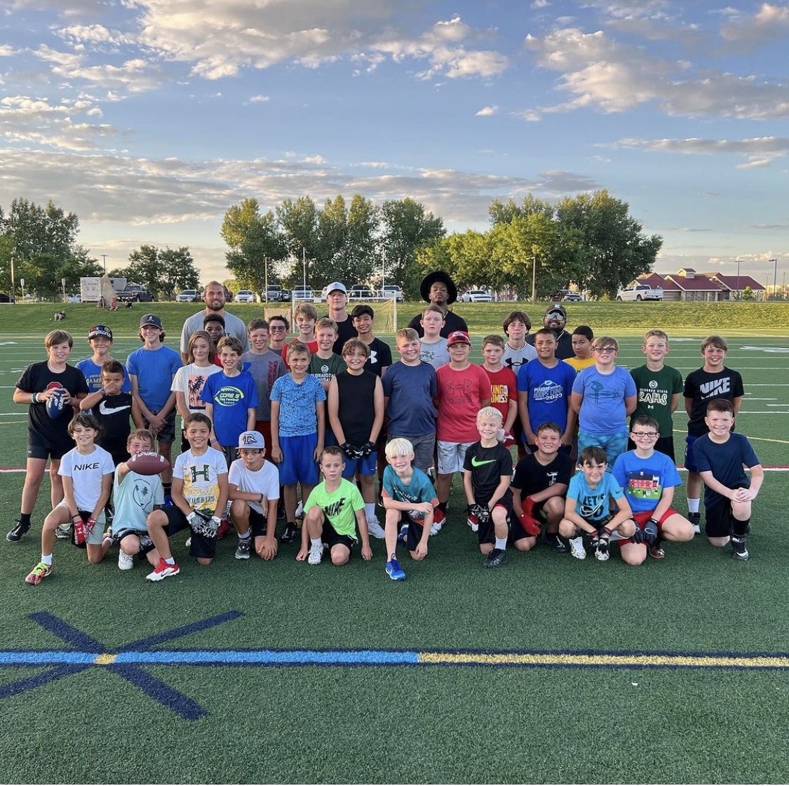 Our players from <a href="/CSUFootball/">Colorado State Football</a> had a great time yesterday at our football camp! There’s still time to sign up for camps on July 17 and July 24!

Register now at NoCoFootball.com!