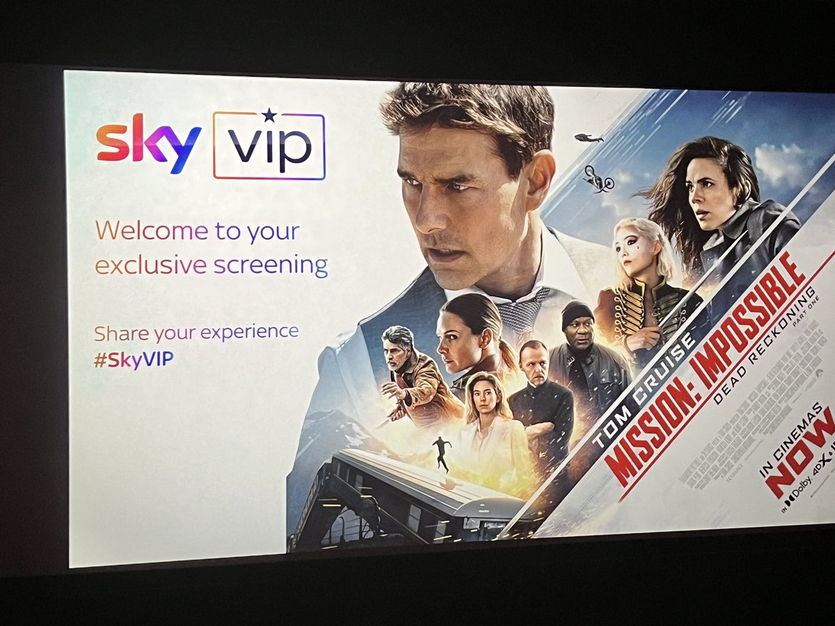 Night @cineworld to see #missionimpossiblefallout thanks to #skyvip