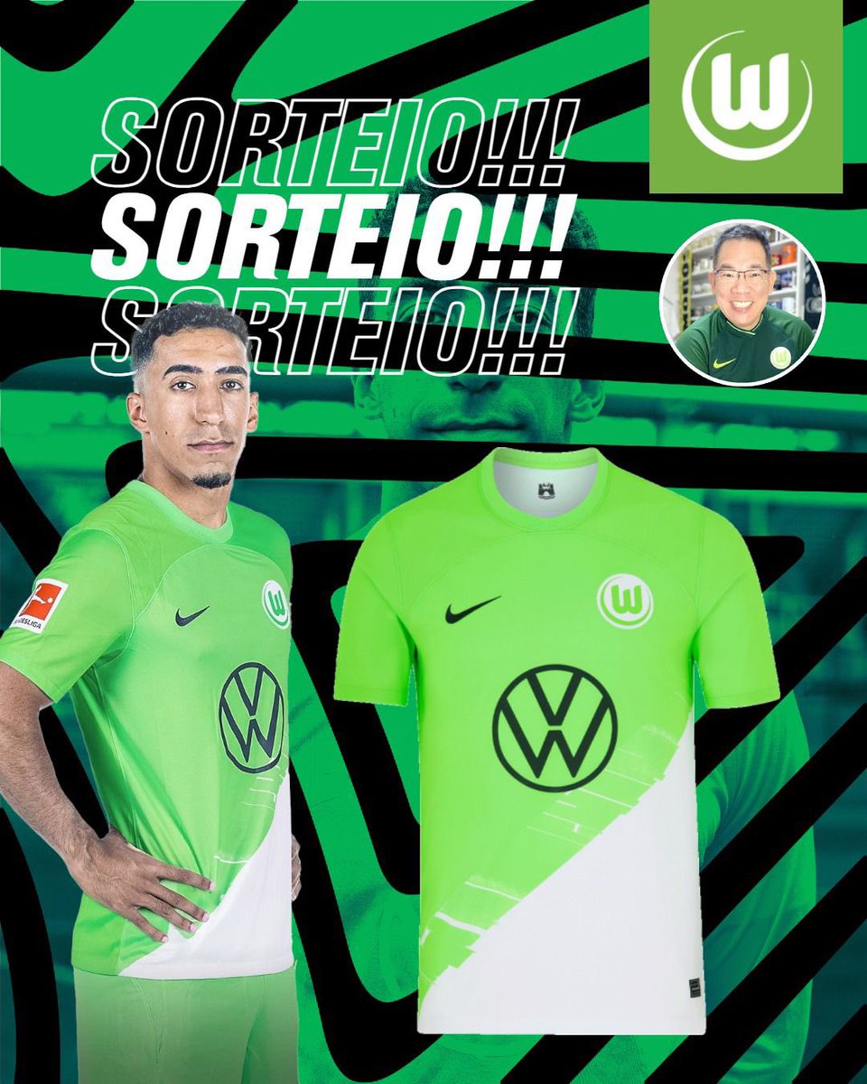 🐺 𝗦𝗢𝗥𝗧𝗘𝗜𝗢𝗢𝗢𝗢! 🚨

O Wolfsburg iniciou a pré-temporada 23/24. Em parceria com os Lobos, vou sortear uma camisa oficial do novo reforço português, Tiago Tomás! 🇵🇹

⬇️ Regras

➡️ Dê RT neste Tweet

➡️ Siga: <a href="/alex_tseng/">Alex Tseng</a> e <a href="/VfLWolfsburg_PT/">VfL Wolfsburg PT</a> 

🗓️ Resultado dia 20/07

🤞🤞🤞
