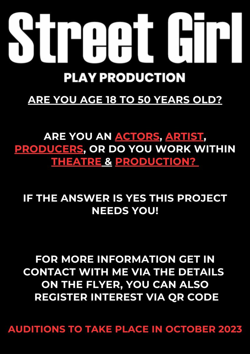 🚨🚨New up and coming Project please share with all. Relatives wanting an opportunity to join this amazing team🚨🚨