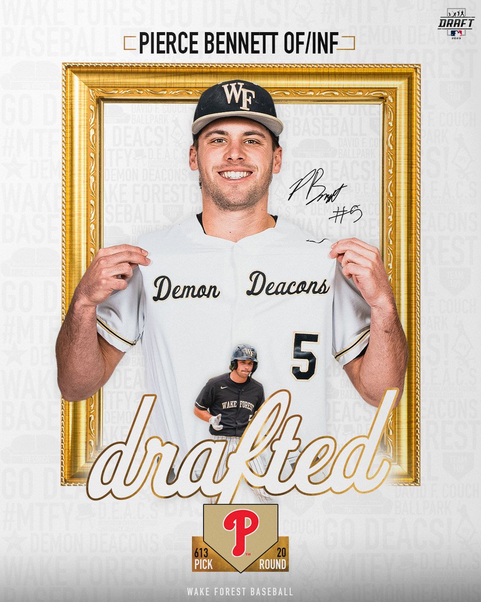 Wake ➜ <a href="/Phillies/">Philadelphia Phillies</a> 

Let's go, Pierce! 🎩