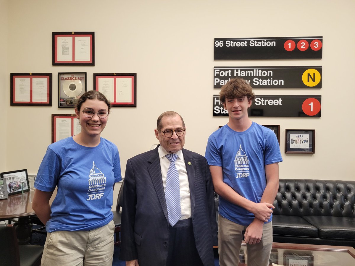 T1DinNYC (@t1dinnyc) on Twitter photo Thank you to <a href="/RepJerryNadler/">Rep. Nadler</a> and Alison for speaking to #JDRFCC2023 delegates from NY 12 to discuss #SDP and insulin affordability! Thank you to <a href="/RepJerryNadler/">Rep. Nadler</a> and Alison for speaking to #JDRFCC2023 delegates from NY 12 to discuss #SDP and insulin affordability!