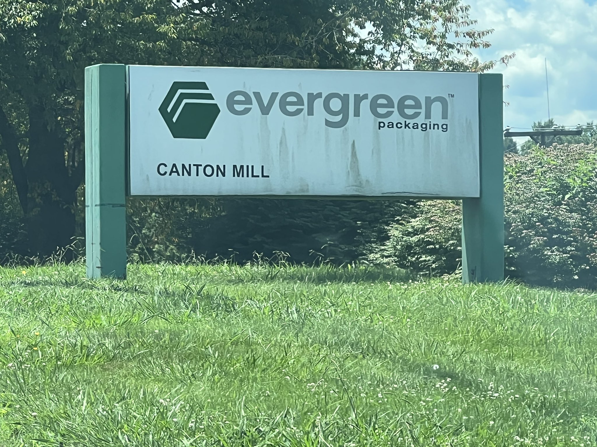 Rex Hodge on Twitter "Canton's paper mill is accused of illegally