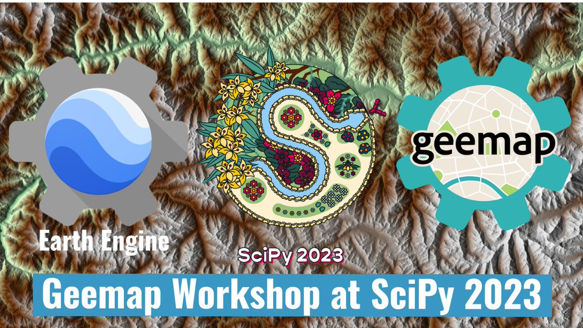 giswqs's tweet image. Recording of the 4-hour #geemap workshop at the SciPy Conference 2023 

YouTube: youtu.be/ZvuX56mKHAI 
Notebook: geemap.org/workshops/SciP…

#geospatial #EarthEngine #opensource #dataviz #SciPy2023