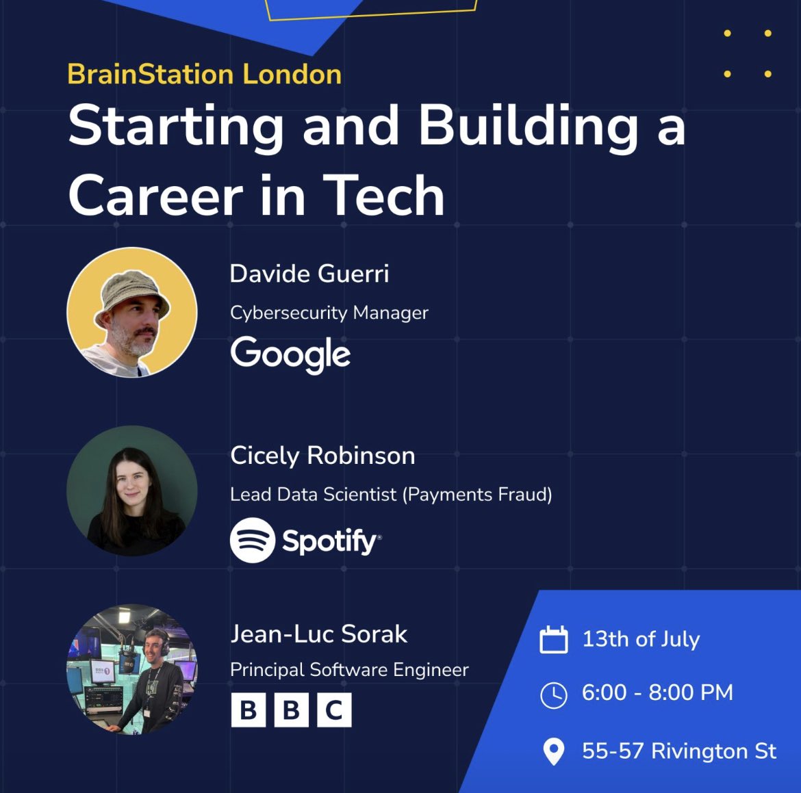 JLSorak's tweet photo. It’s vital we invest in the next generation of Software Engineers ⚡️
I’m looking forward to joining this panel on Thursday to share career advice with a community of aspiring Software Engineers in London.
#BeFutureProof #SoftwareEngineering https://t.co/L5nRfsT11f