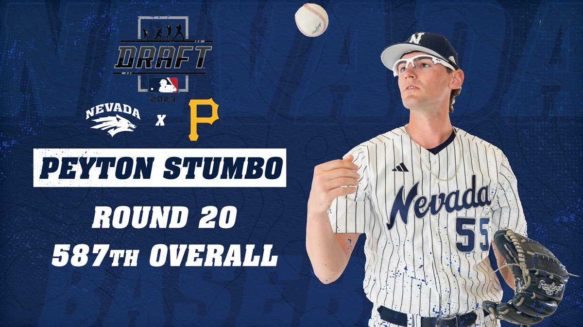 𝑫𝑹𝑨𝑭𝑻𝑬𝑫

<a href="/peytonstumbo/">Peyton Stumbo</a> gets the call 📞 from the <a href="/Pirates/">Pittsburgh Pirates</a> in the 20th round (587th overall) of the <a href="/MLB/">MLB</a> Draft!

#BattleBorn | #MLBDraft | #MWBSB