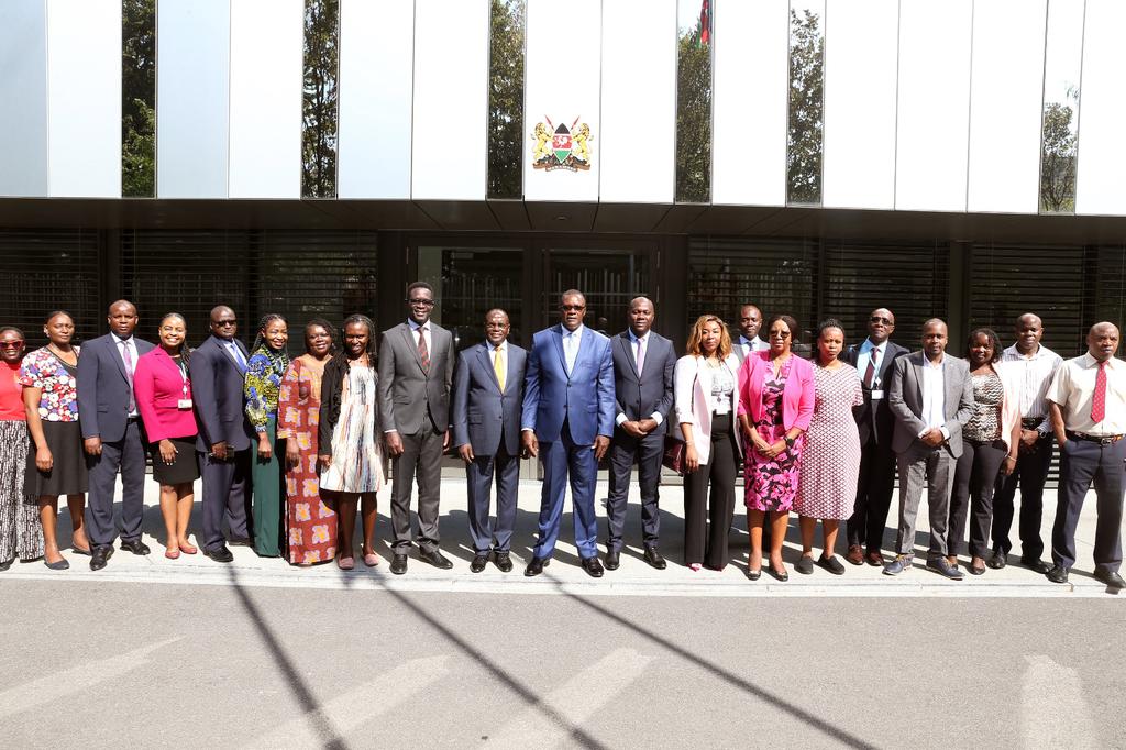 4/4 Owalo observed that while Kenya’s digital network is ahead of most of our neighbours, 45% of the people still lack access to smart devices. ‘This is a challenge we must solve urgently, for meaningful universal digital transformation,’ the CS told the meeting.
