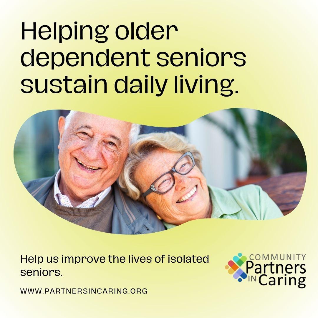 CPCaring's tweet image. Join us in our mission of helping older dependent seniors sustain daily living by signing up to volunteer, donate or share this post to help us. partnersincaring.org | (805) 925-8000

#volunteer