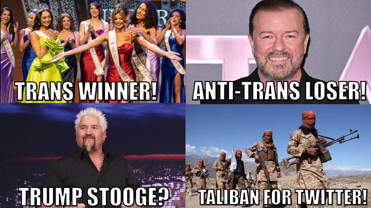 cultofdusty1's tweet image. Miss Netherlands Trans!/Gervais Goes Transphobe Again/Guy Fieri Trump Stooge?/Taliban Loves Twitter!

Back tonight for a Tuesday episode of The Dusty Smith Show! If you've never caught a LIVE episode of the internets fasted paced lefty show, now's your chance! 8pm central/9 east!
