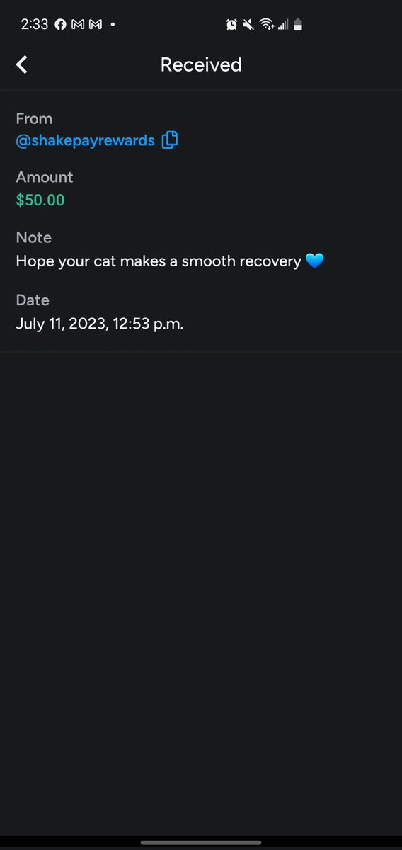 I've been using <a href="/shakepay/">Shakepay — Buy Bitcoin 🇨🇦</a> for almost 3.5 years, currently using the app to pay everything I can (who doesn't want to earn Bitcoin back on every transaction). 

This company never fails to let me down. A nice surprise to see today after I entered a Twitter contest. Thank you 😻