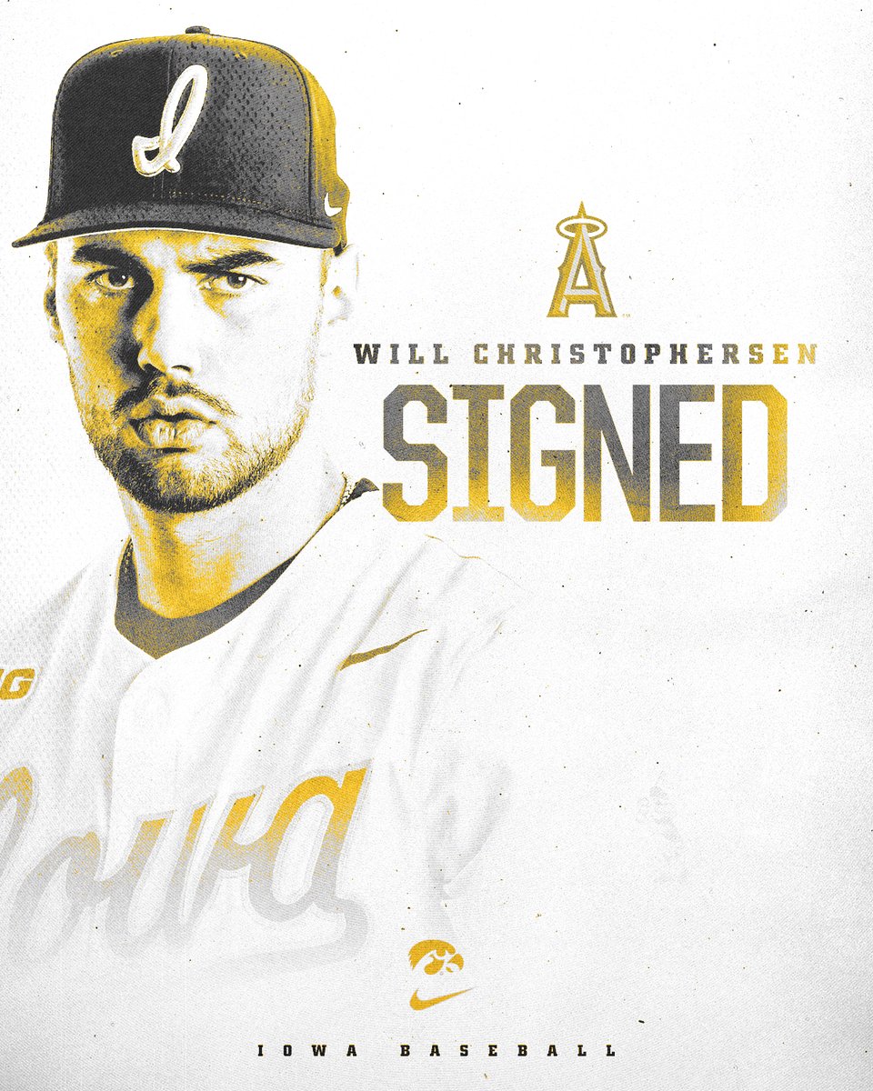 Calling All Angels 😇

<a href="/willll13/">Will Christophersen</a> 🤝 <a href="/Angels/">Los Angeles Angels</a> 

#Hawkeyes