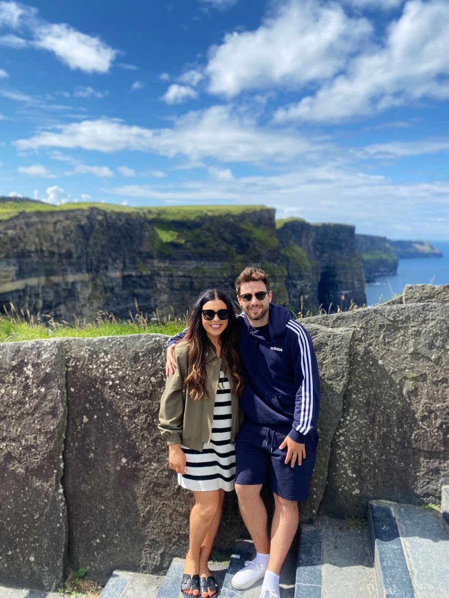 Ireland in the sunshine. 
You can’t beat it ☘️
<a href="/CliffsofMoherIE/">Cliffs of Moher Experience</a>