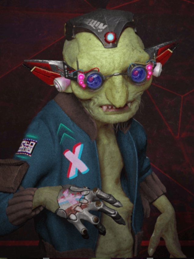 Wolf_Pack_Mom's tweet photo. @chris880406001 @MetaGoblinNFT @HMN5_NFT @alienfrens @DeGodsNFT Meet Creekz #Metagoblin #MetaBlaze #MetaMinez https://t.co/hCdLGE2K9X