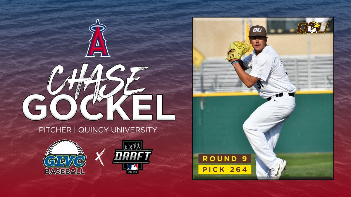 ⚾️ With the <a href="/MLBDraft/">MLB Draft</a> wrapped up, a final congratulations to Chase Gockel on being selected by the <a href="/Angels/">Los Angeles Angels</a>!

🔗 GLVCsports.com/MLBdraft