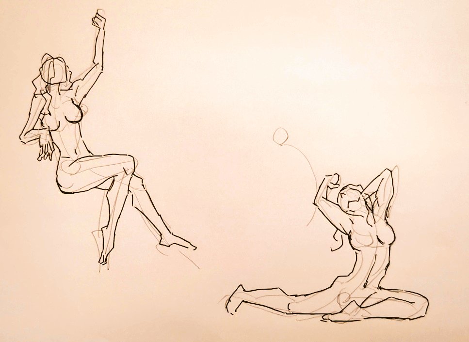 #1日1模写 Ⅲ　197/365
今日は人体と木の根でした。
完全に楽しかったです💕🥳🥰✨🎉
#無煙マッチ https://t.co/JP7wmdVNpW