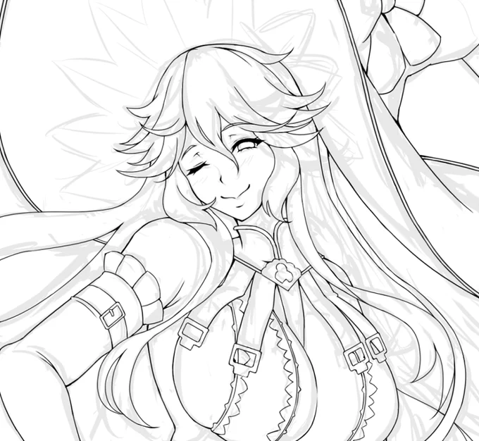 推しキャラを描くのが一番楽しい 