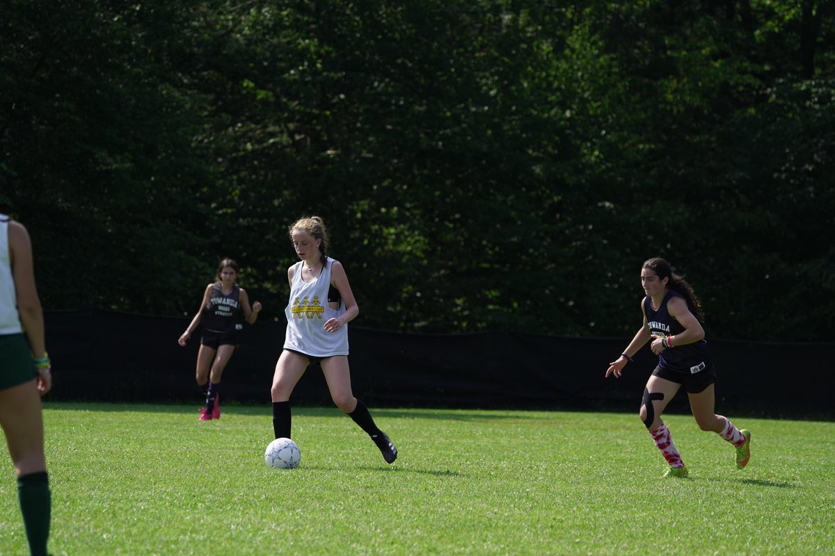 Marlow is away <a href="/LBMCAngels/">Lake Bryn Mawr Camp</a> this summer, but we were thrilled to see some action pics from her team’s win vs. <a href="/CampTowanda/">Camp Towanda</a> 🌞 ⚽️ 🏕️