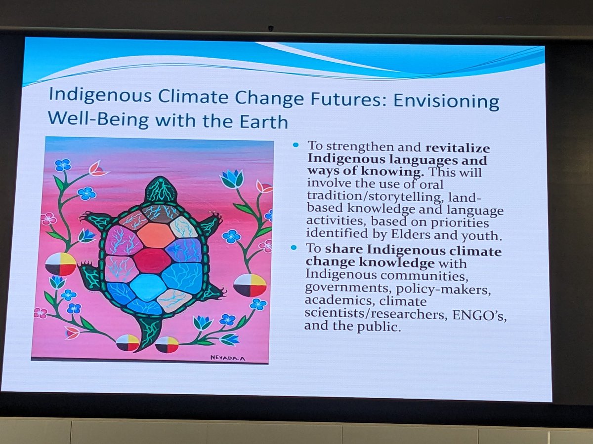 Moto_1pt0's tweet photo. Such an informative and wonderful keynote talk by Deborah McGregor on "An Indigenous Ontology of Climate Change". #climatechange #indigenous #indigenousknowledge #indigenousknowledgeisscience https://t.co/KSeZcPQ9Dp