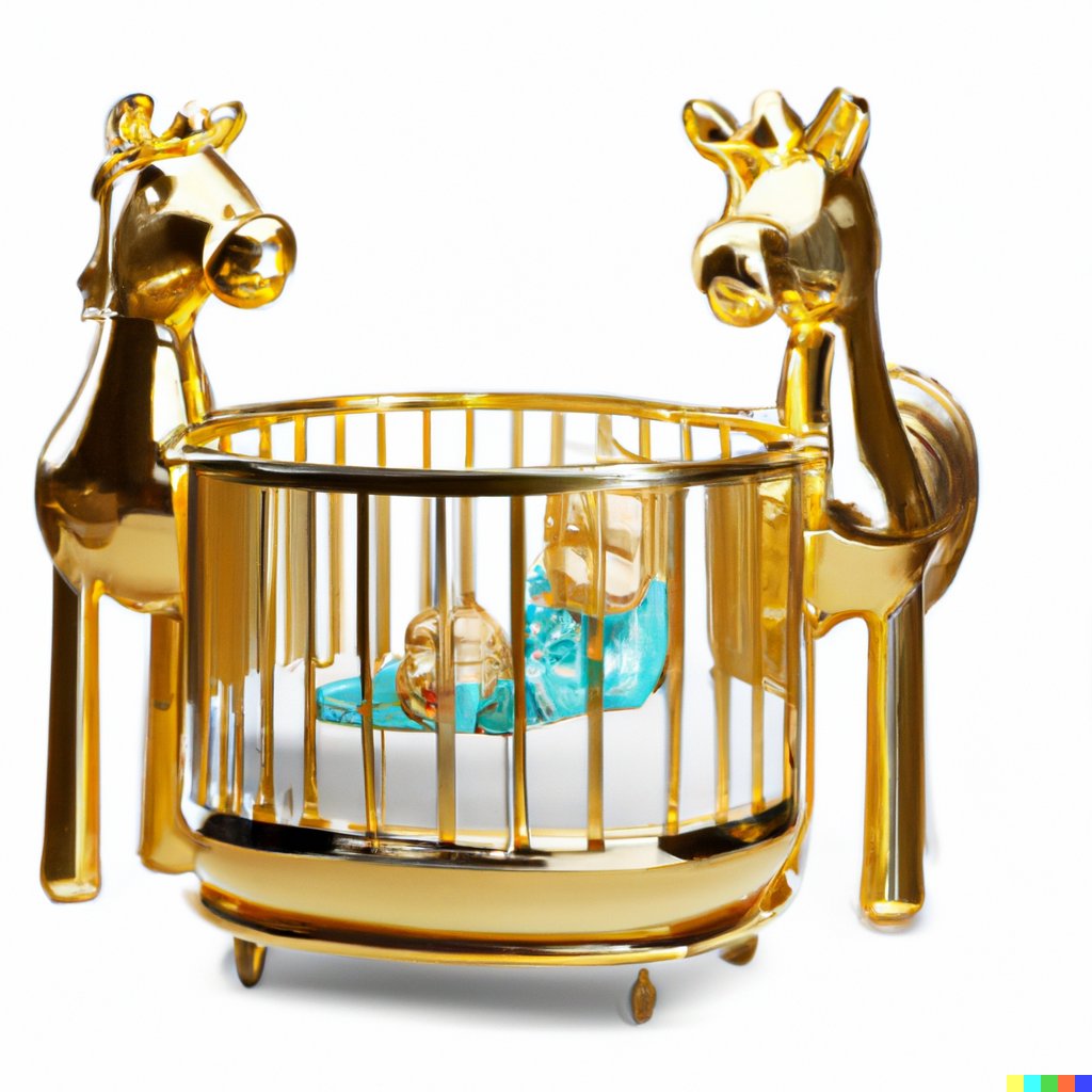 We asked <a href="/OpenAI/">OpenAI</a> to design cribs in the style of some of the most iconic artists of the 20th century. Can you guess any of the artists?