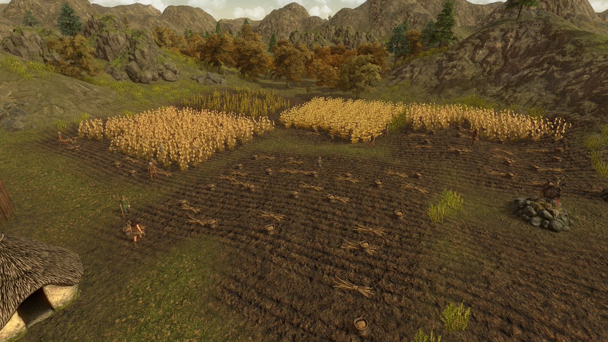 Nasafan5's tweet photo. Ploughing - Growing - Harvesting
Agriculture is in full swing for us.
#ImagiNations #History #bronzeage #Nasafan #nation #town #game #citybuilder #survival #bellbeaker #raiders #upgrade #dawnofman #houses https://t.co/6wVa34CgIk