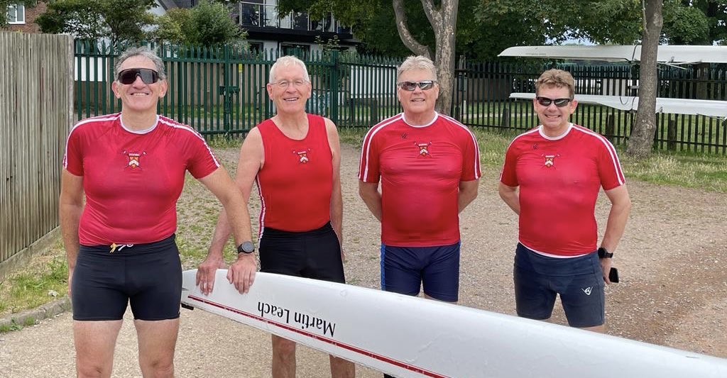 Post Kingston regatta pic of stroke, 3, 2 and bow