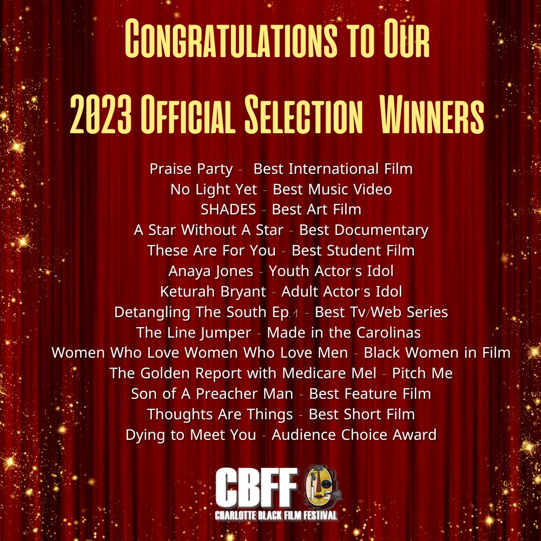 Congradulations to all our winners!