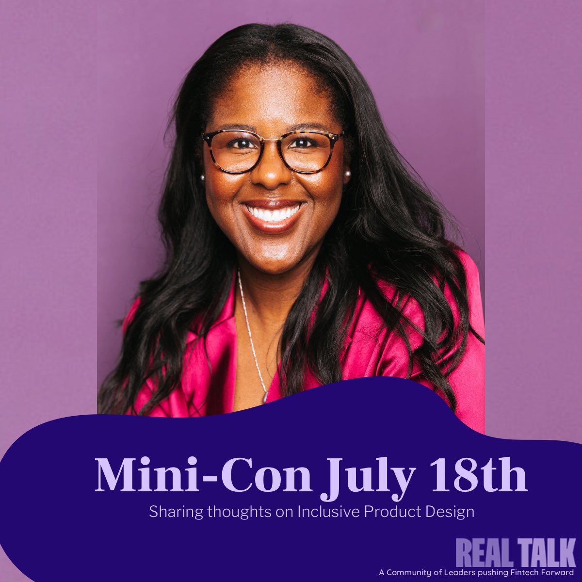 Alexandra_LAX's tweet photo. 📢 #Speaking Announcement!

Thrilled to share that I will be speaking at the upcoming Mini-Con on July 18th by #FinTechIsFemme's #RealTalk Community 🌟
I will be leading an engaging discussion on "Inclusive Product Design." 🚀

Honored to step into my role as a #FintechLeader🙌🏽 https://t.co/zdRWg7rRmg
