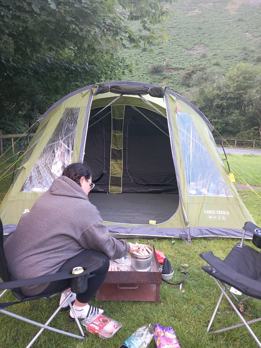 Our campsite for 4 days...and Millington s cooking!! @allsaintsccduk <a href="/DofE/">The Duke of Edinburgh’s Award</a> <a href="/DofEGMTeam/">Greater Manchester DofE</a>