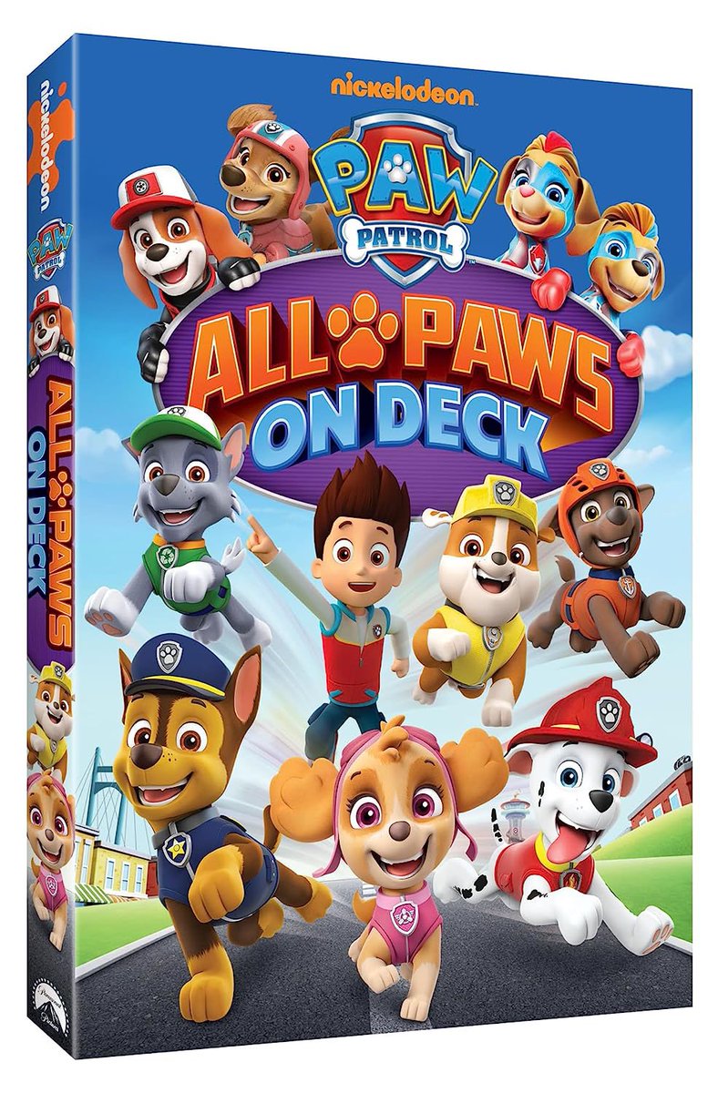 PaigeRizzi's tweet photo. 8/29/23 is the chance to get all paws on deck episode on DVD 😄 https://t.co/L1aOl5f6LL